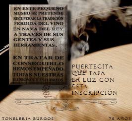 Tonelería Burgos texto